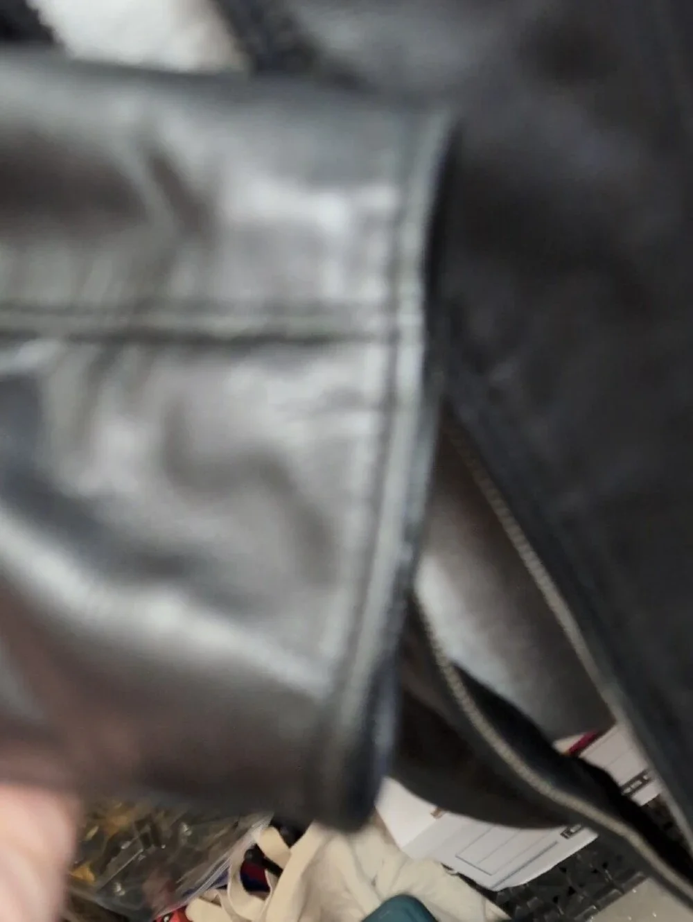 Pelle Studio Black Leather Bomber Jacket Wilson's Leather
